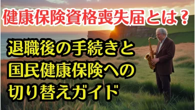 健康保険資格喪失届とは？退職後の手続きと国民健康保険への切り替えガイド