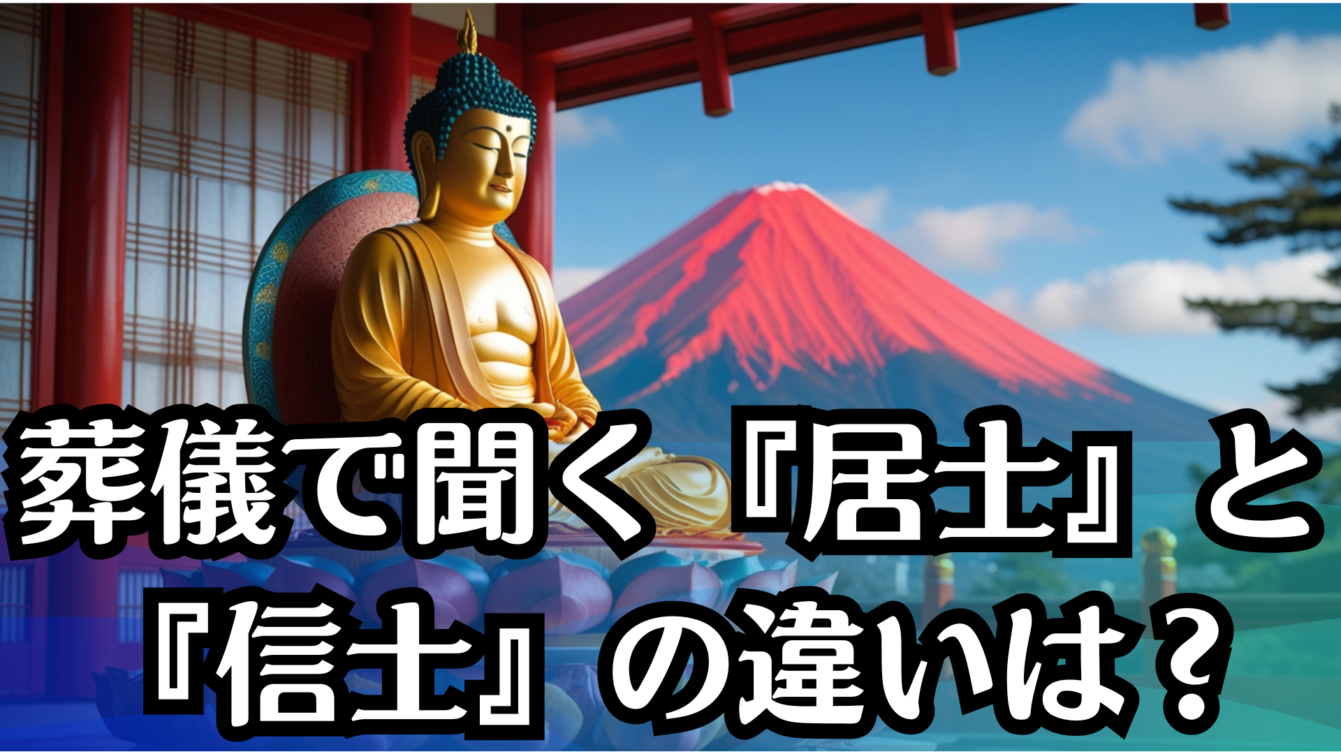 葬儀で聞く『居士』と『信士』の違いは？戒名の本当の意味