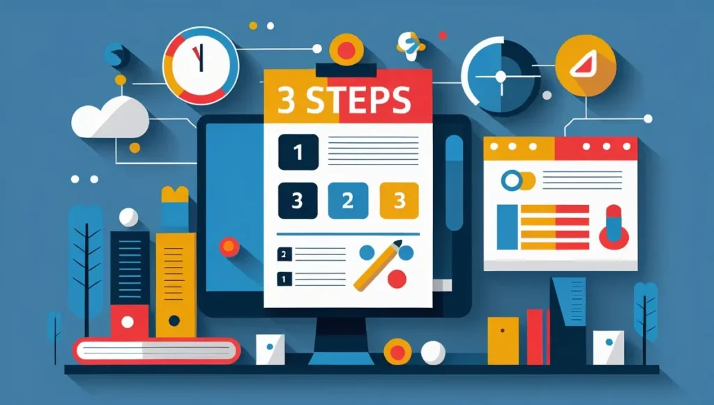 ３step